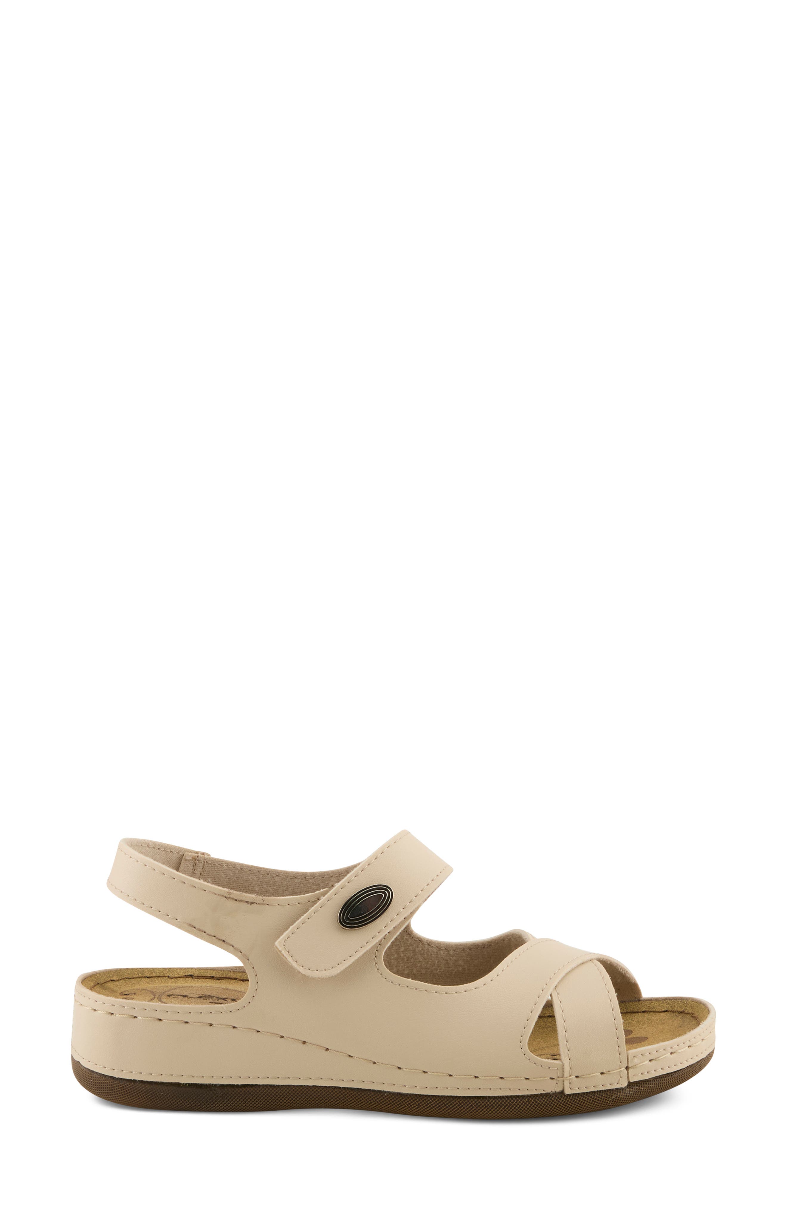Slingback Sandal, Alternate, color, BEIGE