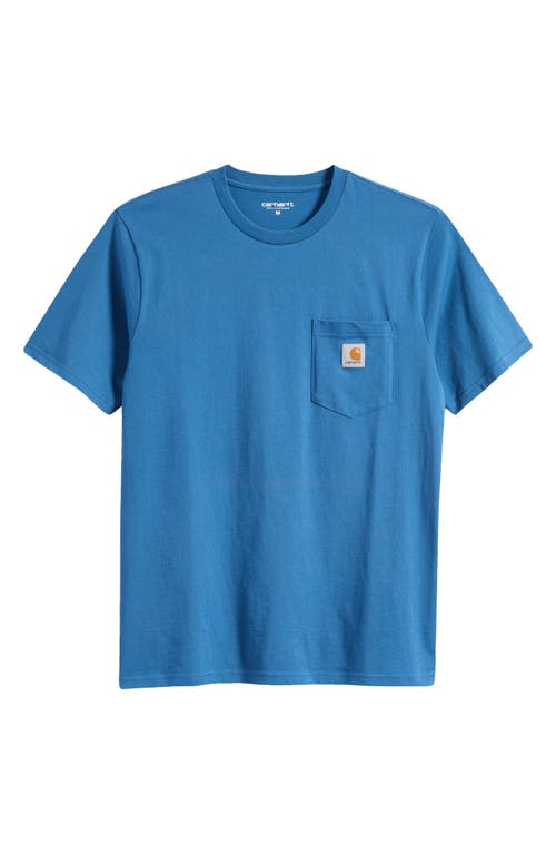 CARHARTT CARHARTT WORK IN PROGRESS LOGO POCKET T-SHIRT