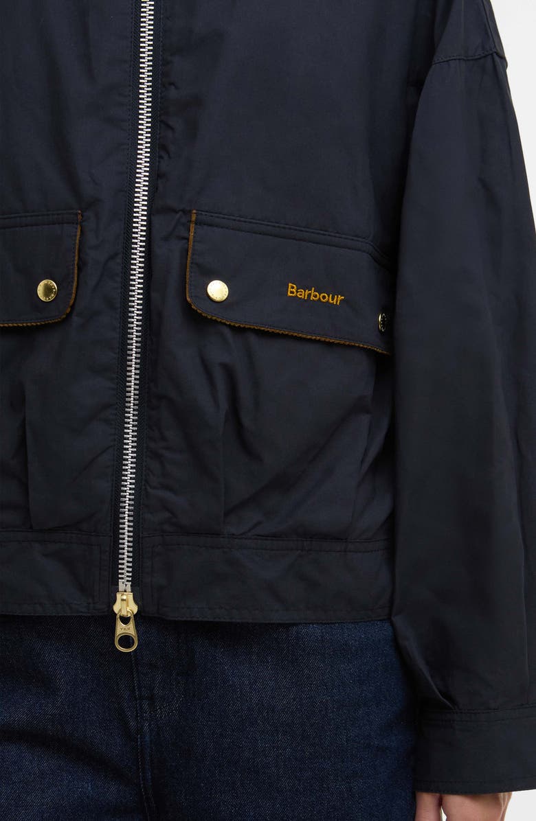 Barbour Blackthorn Cotton Jacket, Alternate, color, Vulcan Navy/ Beige Tattersall