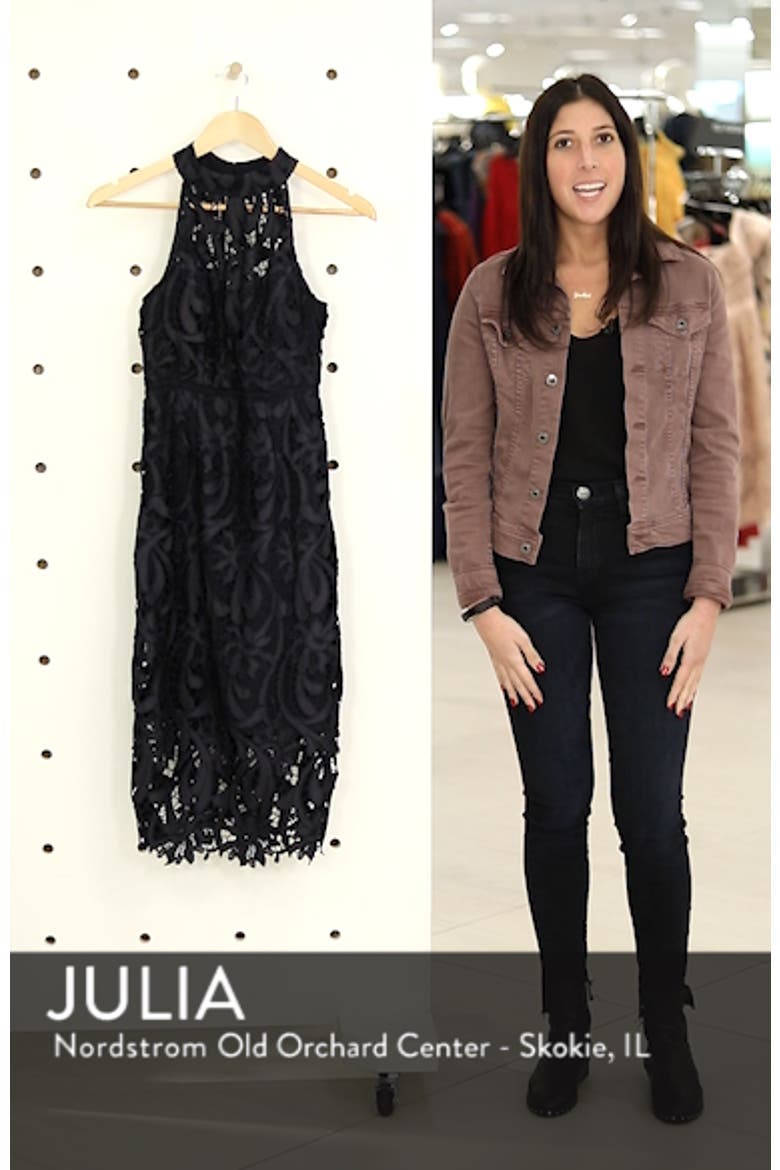 Isa Lace Halter Dress video