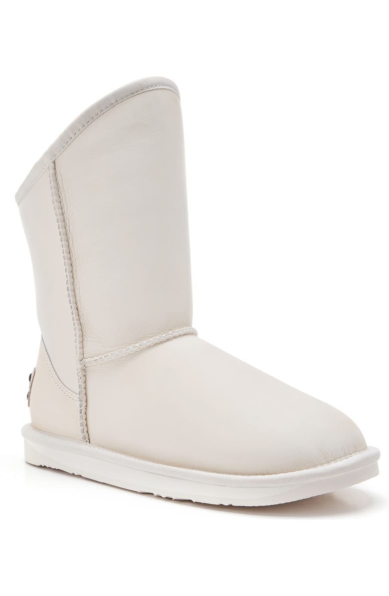 Australia Luxe Collective Cosy Genuine Shearling Short Boot, Main, color, Satin Pale