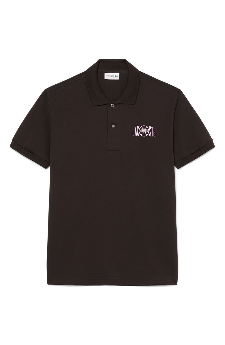 Lacoste Classic Fit Cotton Piqué Polo, Main, color, Buffalo