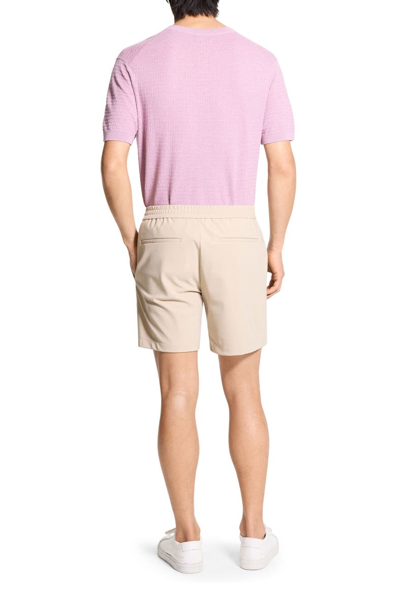 Curtis Slim Fit Internal Drawstring Shorts, Alternate, color, EARL GREY