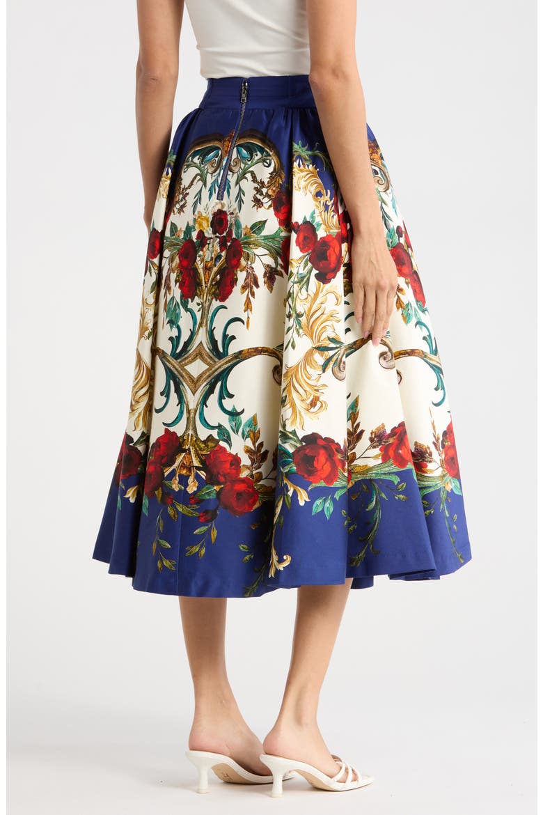 Nilda Maxi Skirt, Alternate, color, GILDED ROSE