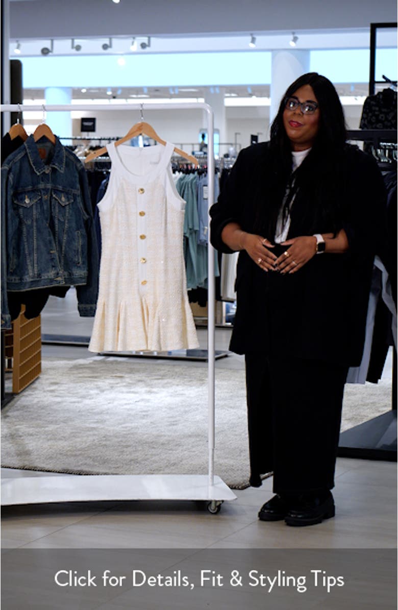 Didi Tweed Minidress, sales video thumbnail