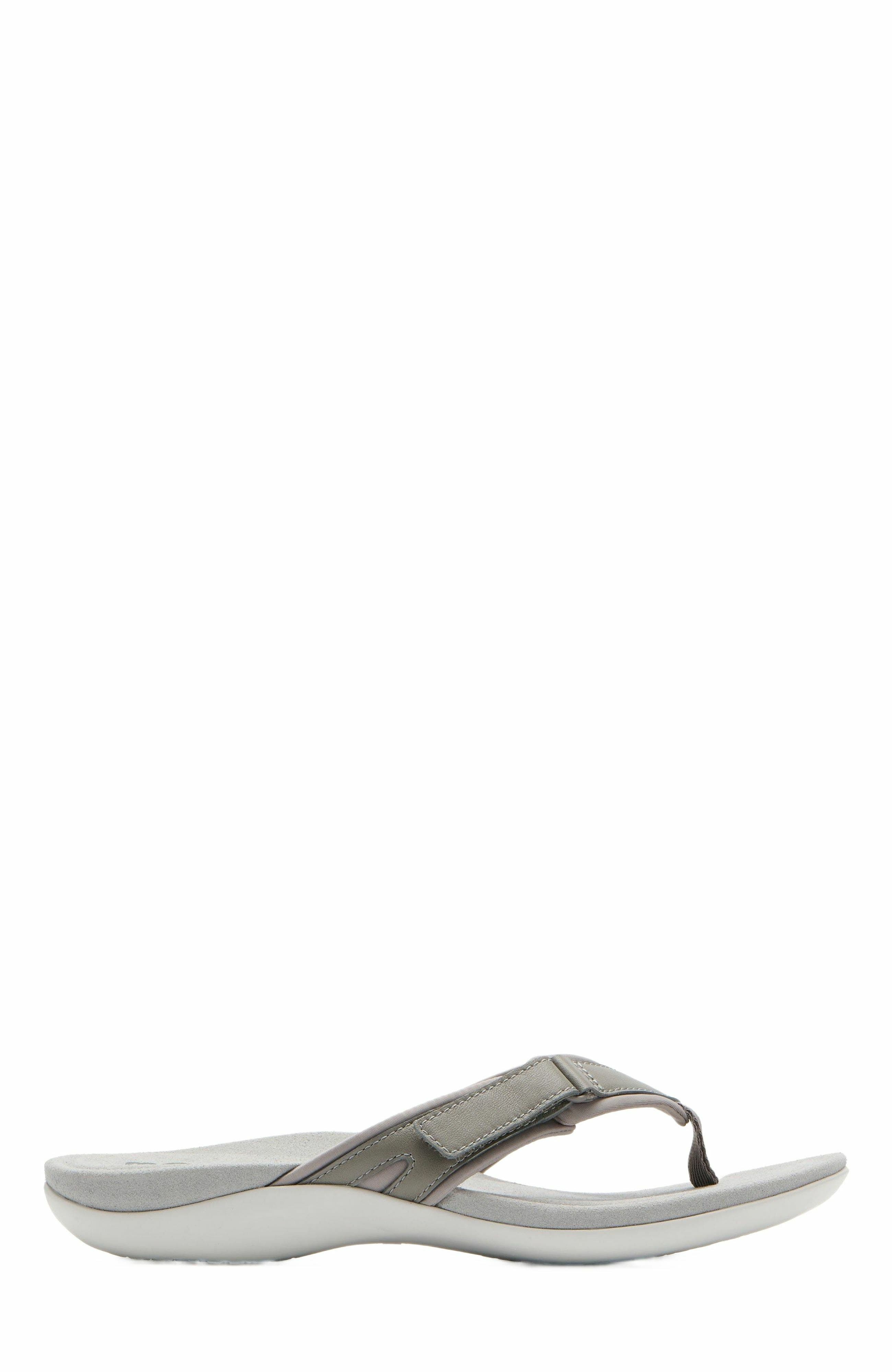 Oasis Sport Flip Flop, Alternate, color, Nickel - Regular
