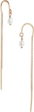 Set & Stones Madeline Freshwater Pearl Threader Earrings