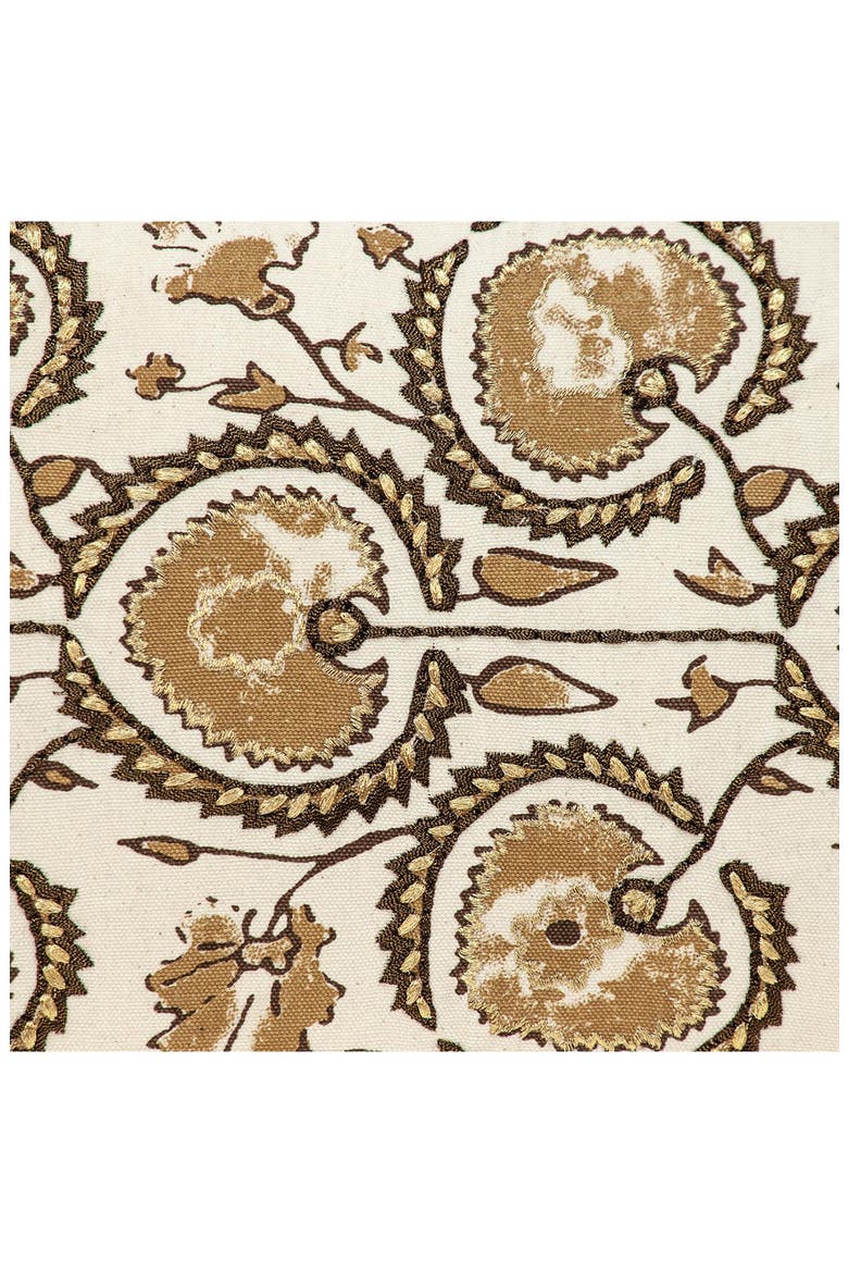 Tapestry Throw Pillow, Alternate, color, BEIGE