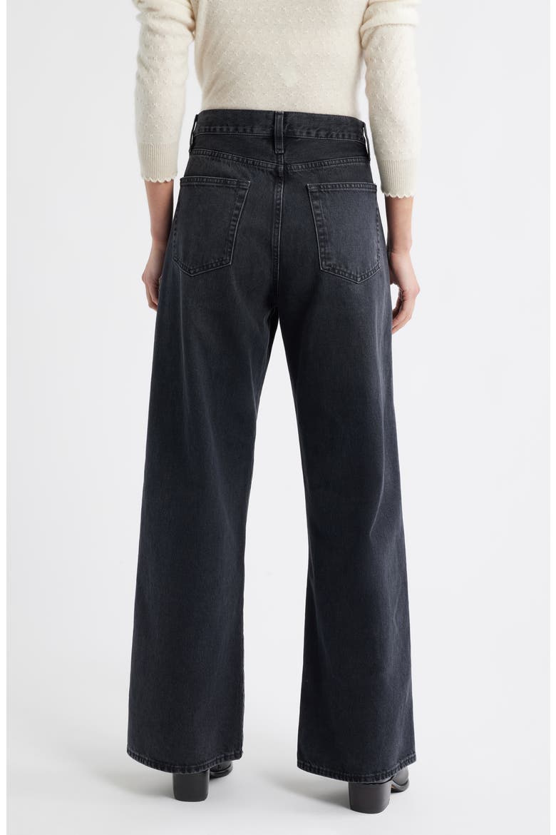 The Loose High Waist Wide Leg Jeans, Alternate, color, SET LIST