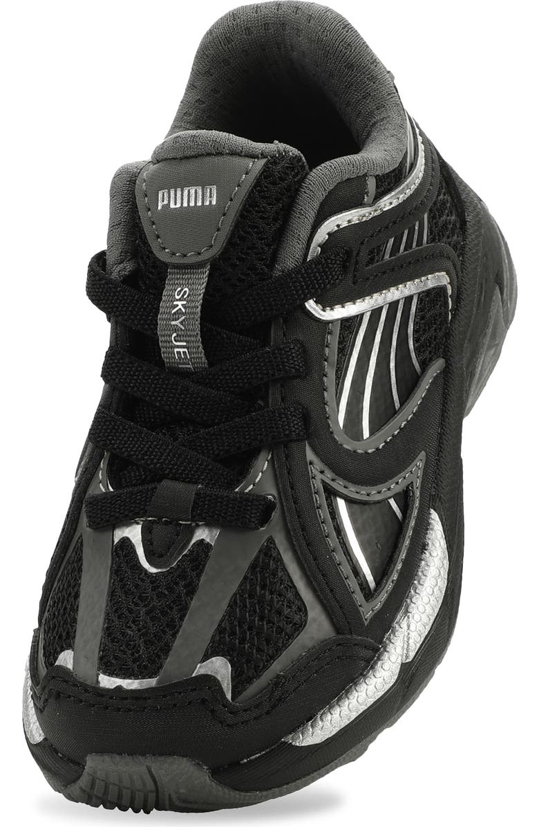 PUMA Kids' Skyjet Sneaker, Alternate, color, Puma Black/ Dark Gray/ Silver