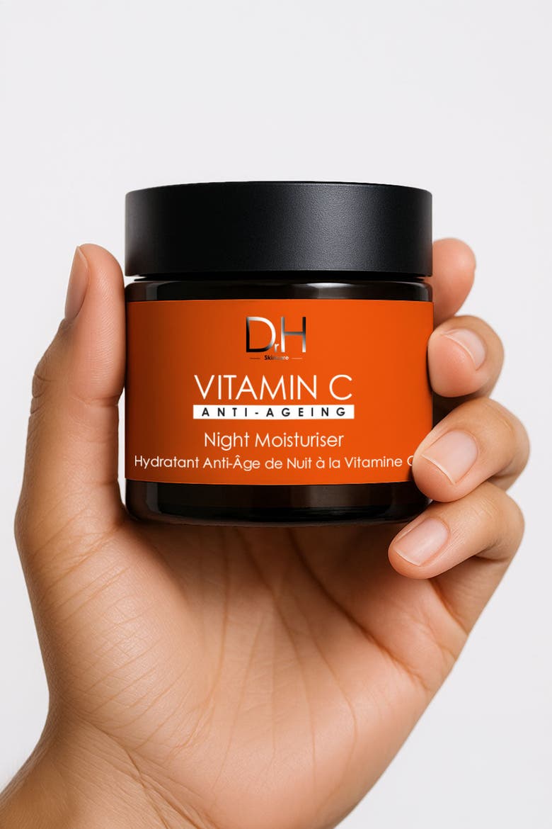Vitamin C Anti-Ageing Night Moisturiser 60ml, Alternate, color, White