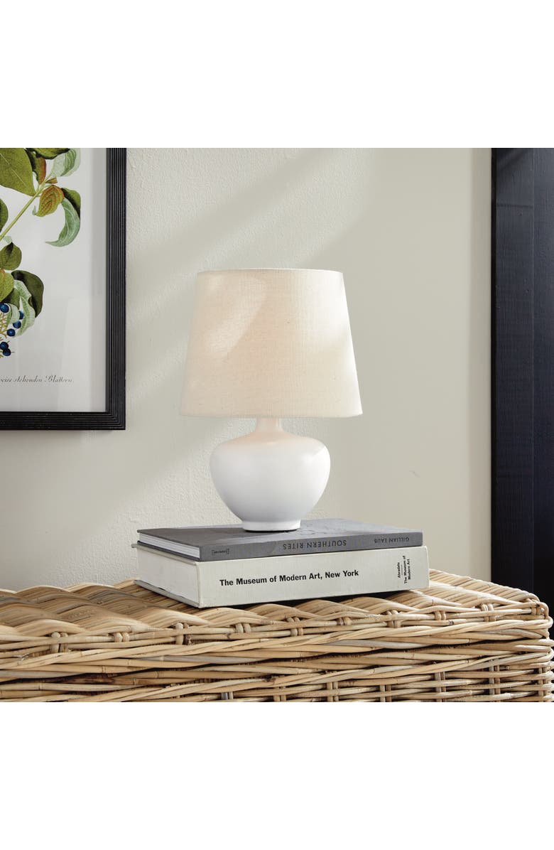 Napa Home & Garden Nona Mini Table Lamp, Alternate, color, White