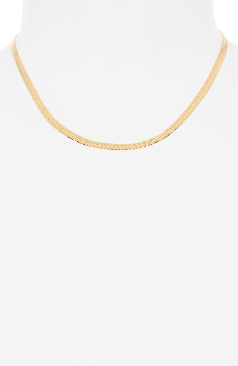 Electric Picks Python Snake Chain Necklace, Alternate, color, Gold