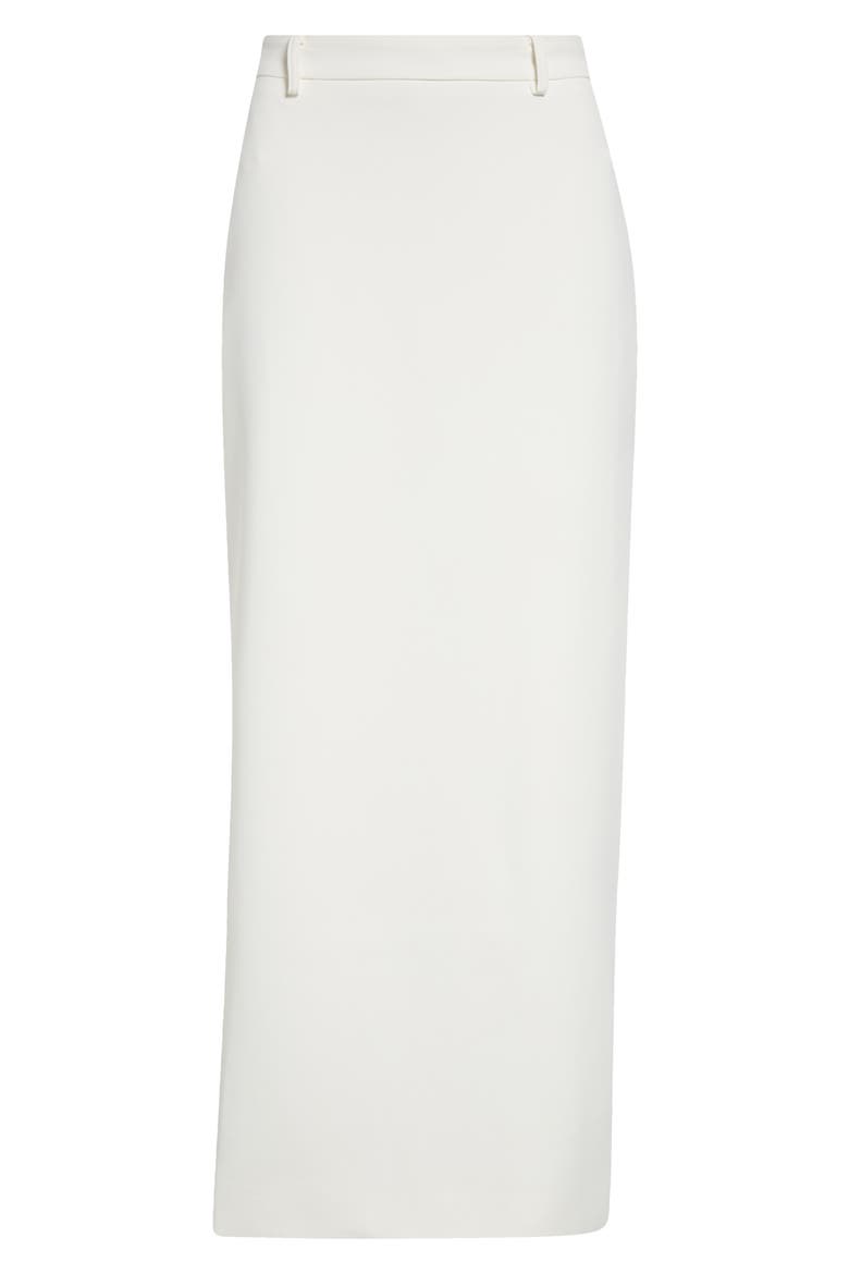 Nia Column Skirt, Alternate, color, WHITE