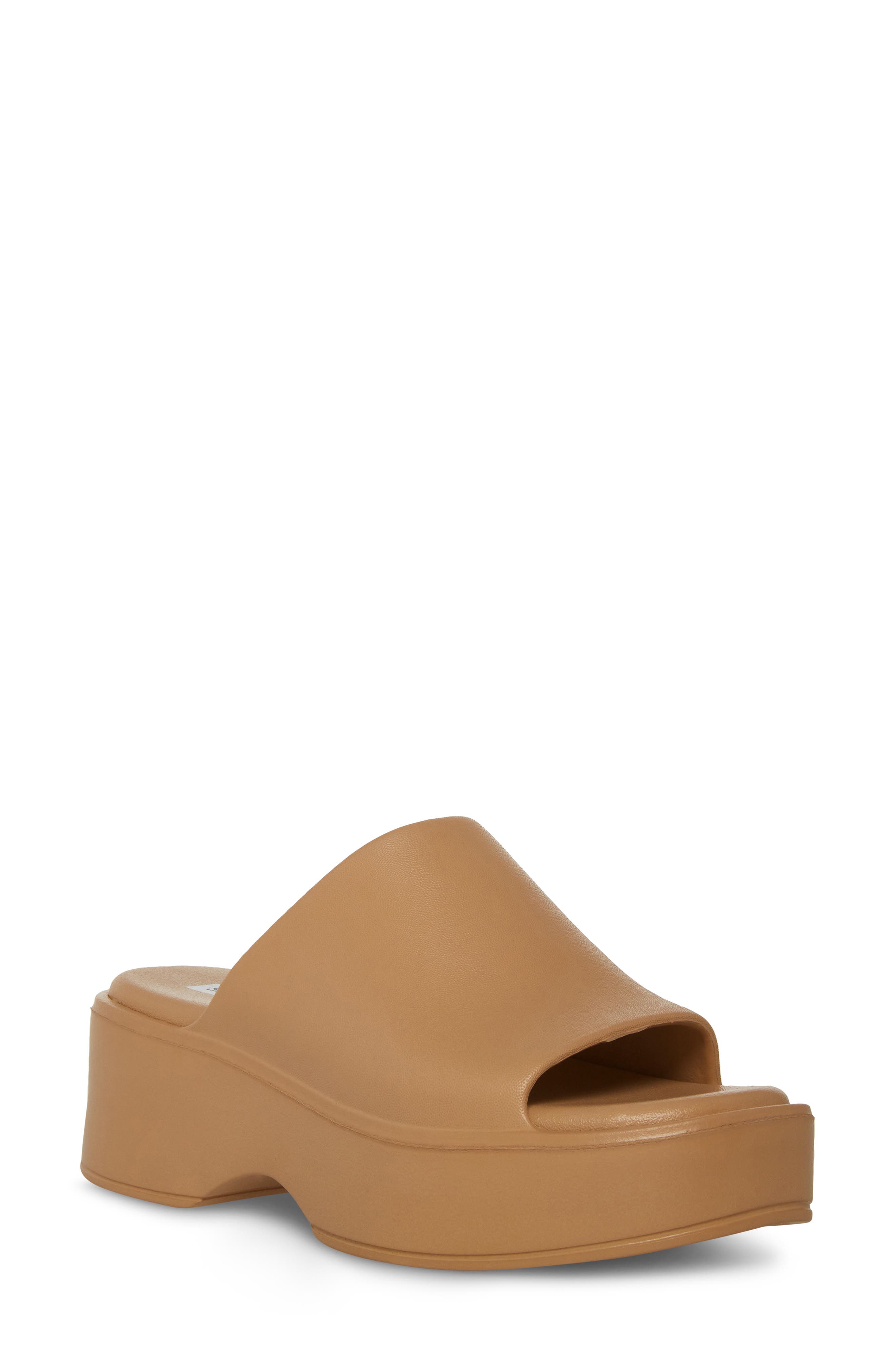 Steve Madden Slinky Platform Slide Sandal, Main, color, 