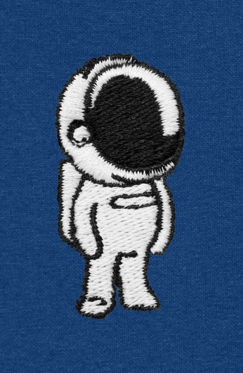 Dalix Mens Astronaut Midweight Fleece Short In Blue