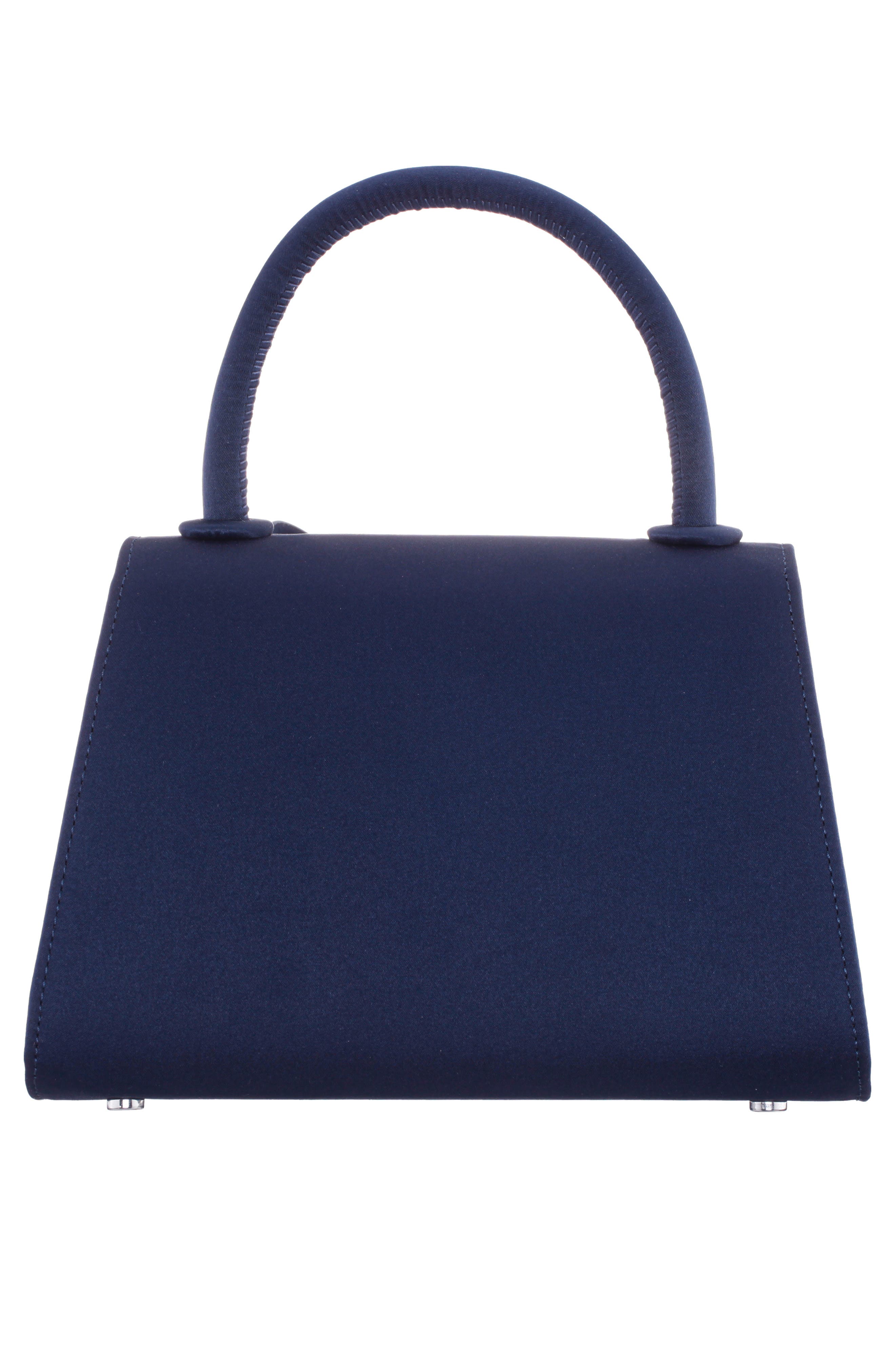 Nina Alila Top Handle Bag, Alternate, color, Navy