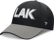 FANATICS Men's Fanatics Black/Gray Los Angeles Kings Authentic Pro Rink Team Code Flex Hat
