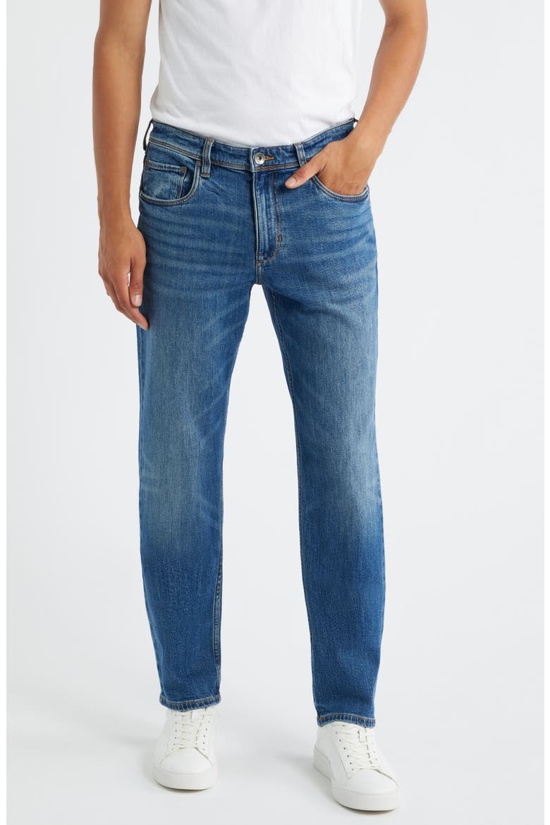 Indigo Palms™ Straight Leg Jeans, Main, color, MID COASTAL WASH