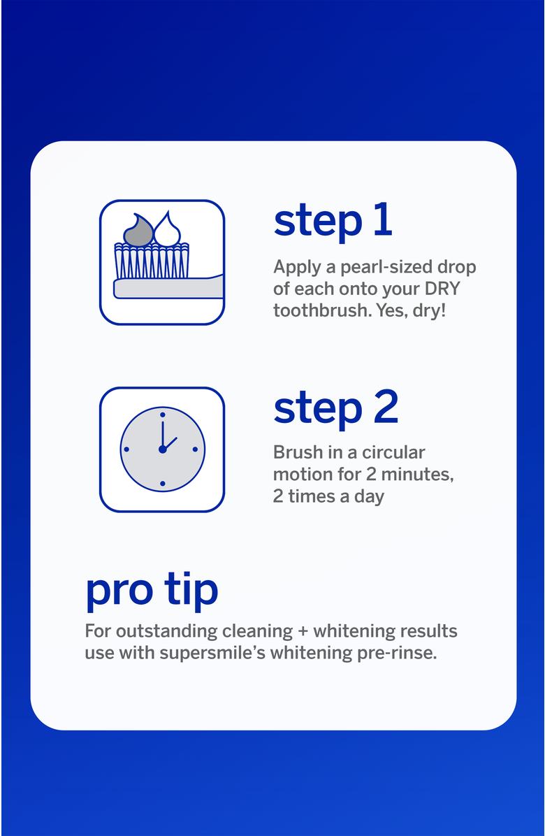 Supersmile Fluoride Free Professional Whitening System - Small, Alternate, color, White