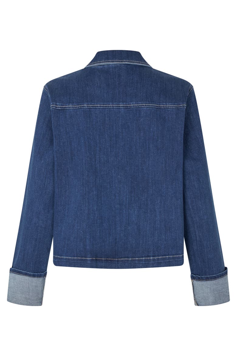 Denim Jacket, Alternate, color, Blue Denim