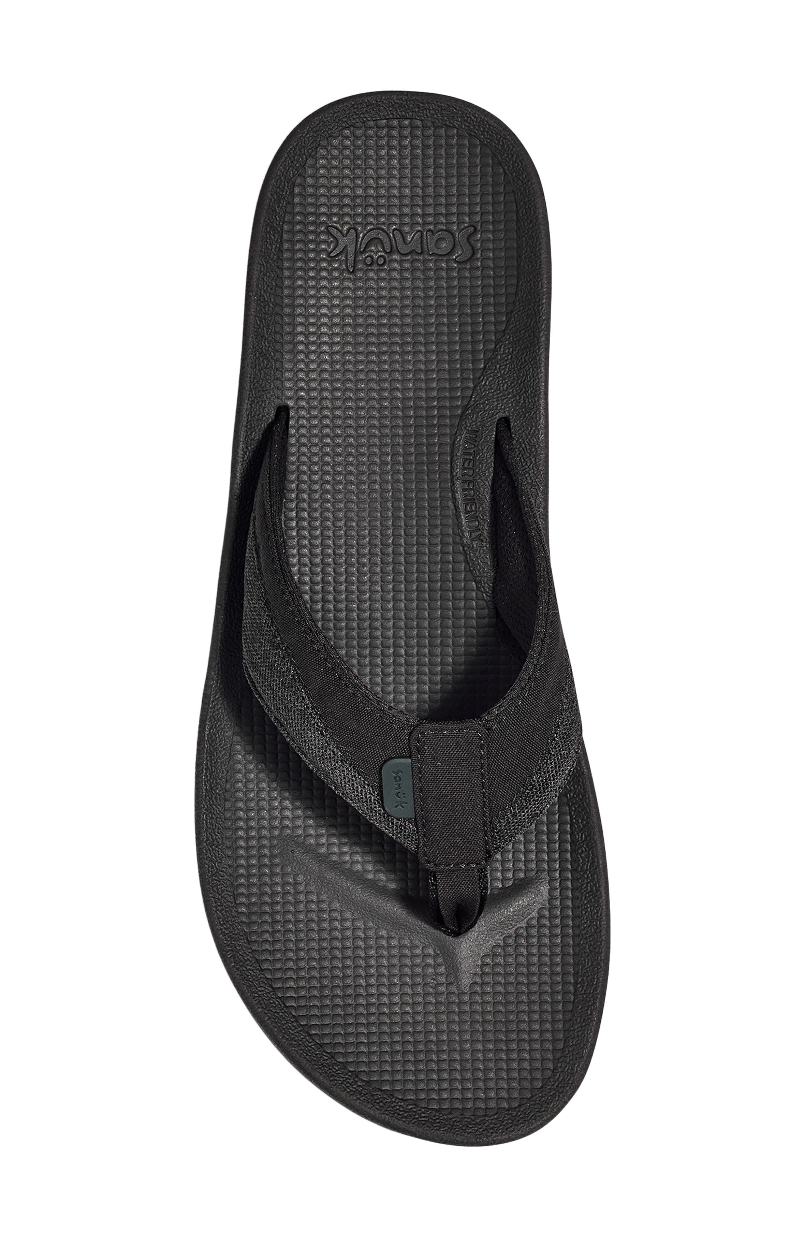 Cosmic Seas Water Friendly Flip Flop, Alternate, color, SHADOW