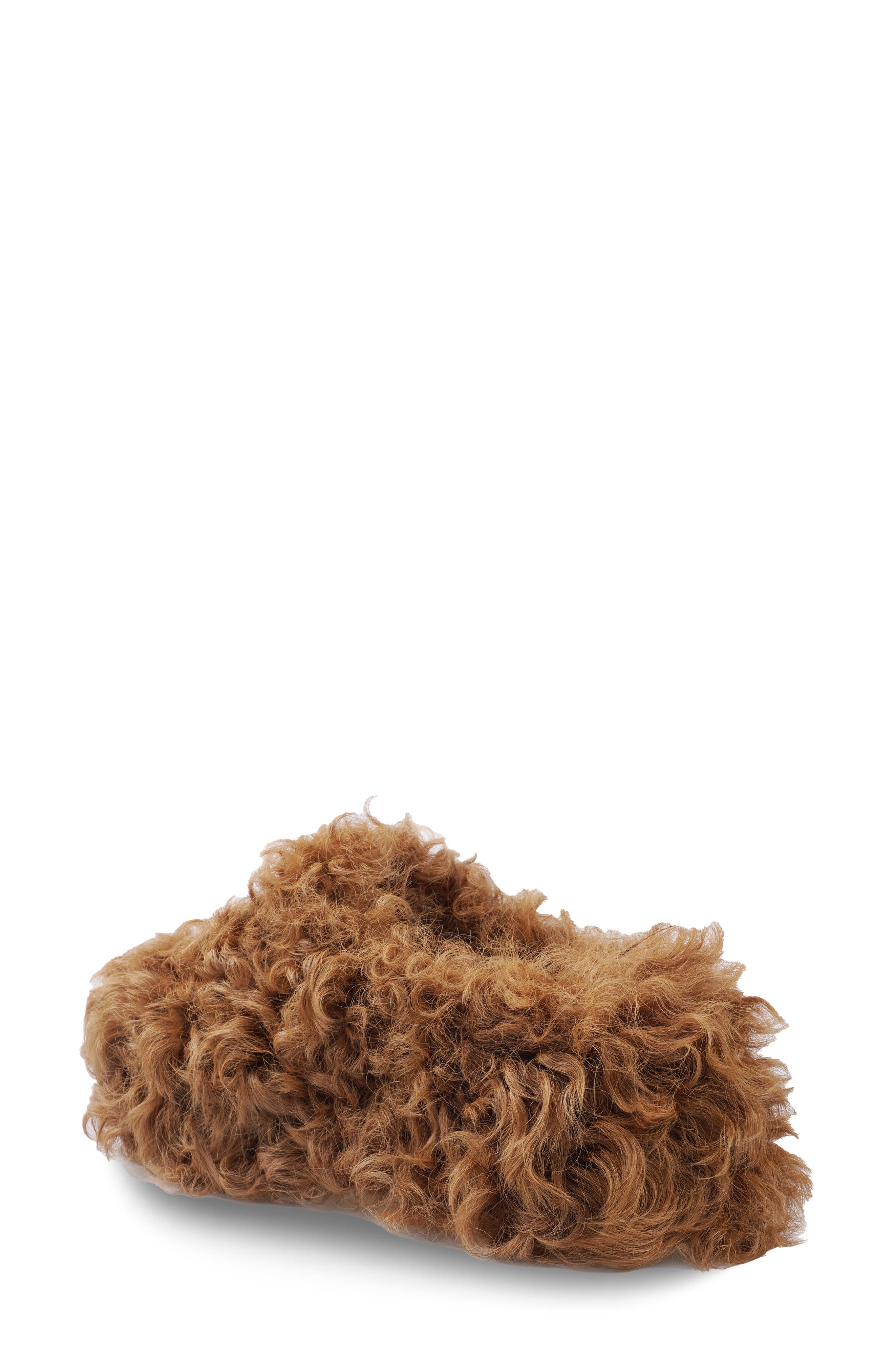 Jincy Genuine Shearling Clog, Alternate, color, TAN