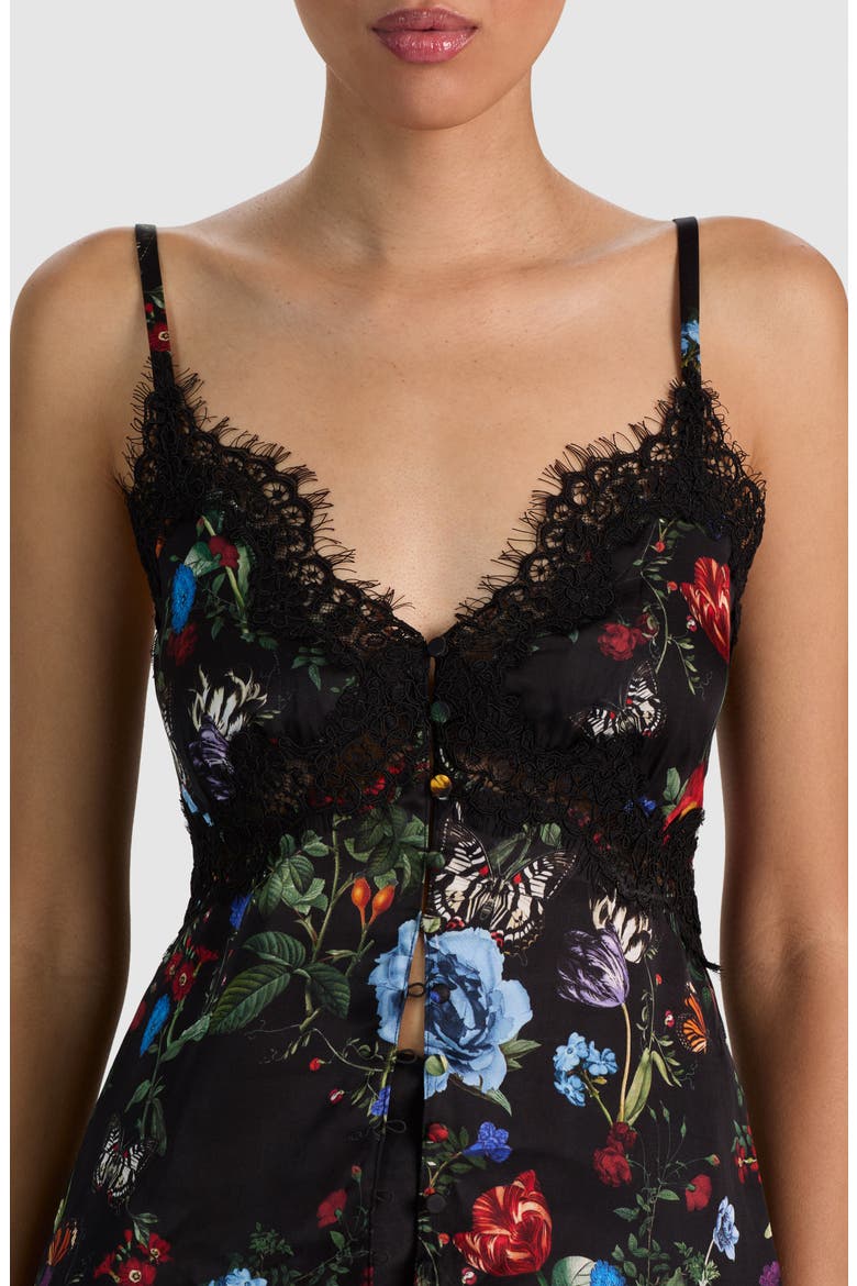 Melodie Lace Trim Camisole, Alternate, color, MOONLIT MANOR SM