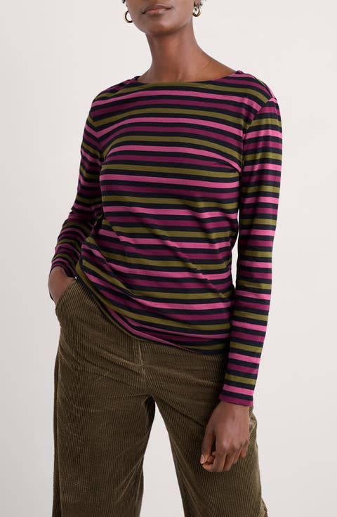 Sailor Stripe Organic Cotton Top
