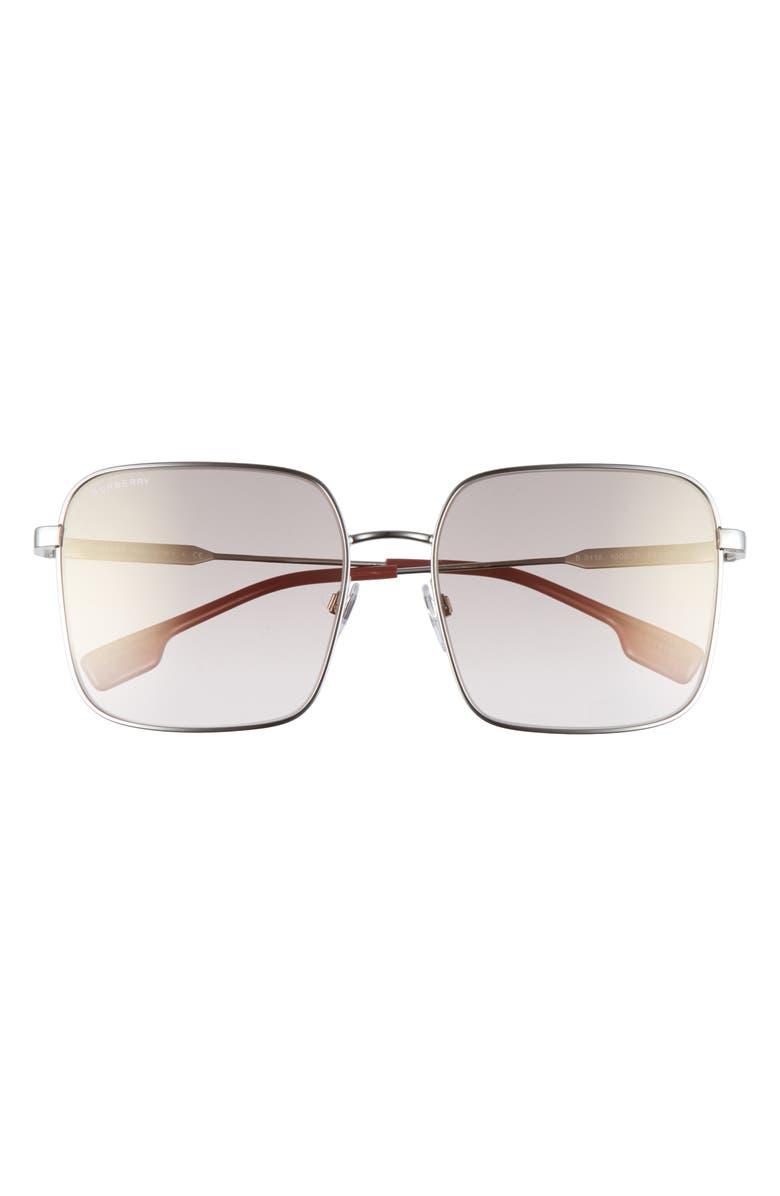 Burberry 58mm Square Sunglasses, Main, color, 