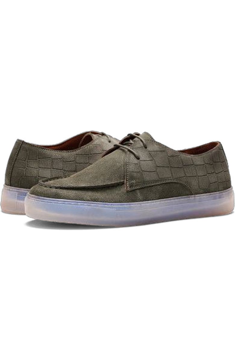 CARLOS SANTANA Echo Moc Shoe, Alternate, color, Birch Green Suede