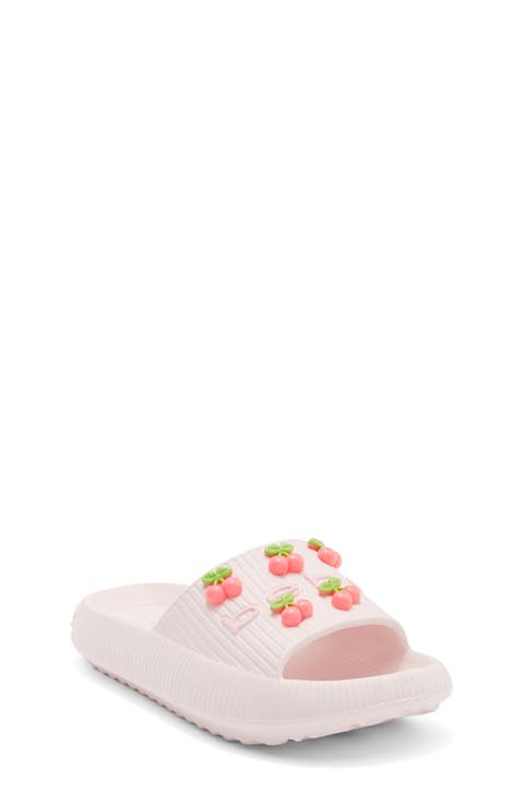Kid' Cherry Slide Sandal (Toddler, Little Kid & Big Kid)