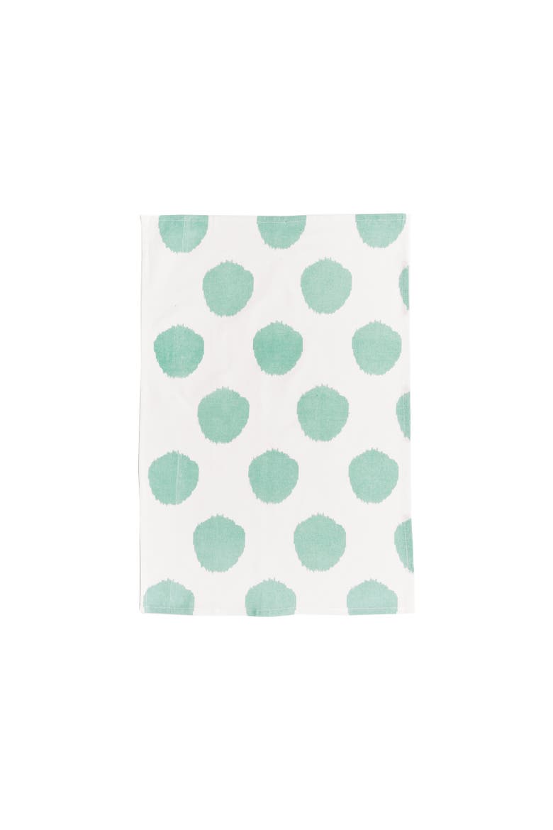 Surf Dot Towel, Main, color, Green