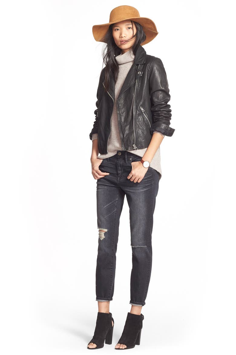'High Riser' Skinny Skinny Jeans, Alternate, color, KINCAID WASH