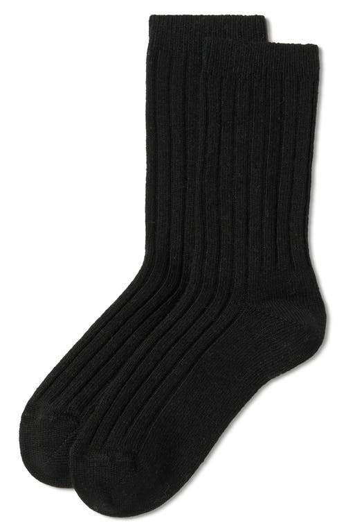 Swedish Stockings Bodil Chunky Crew Socks In Black