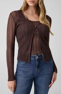 GUESS Audrey Sheer Cardigan