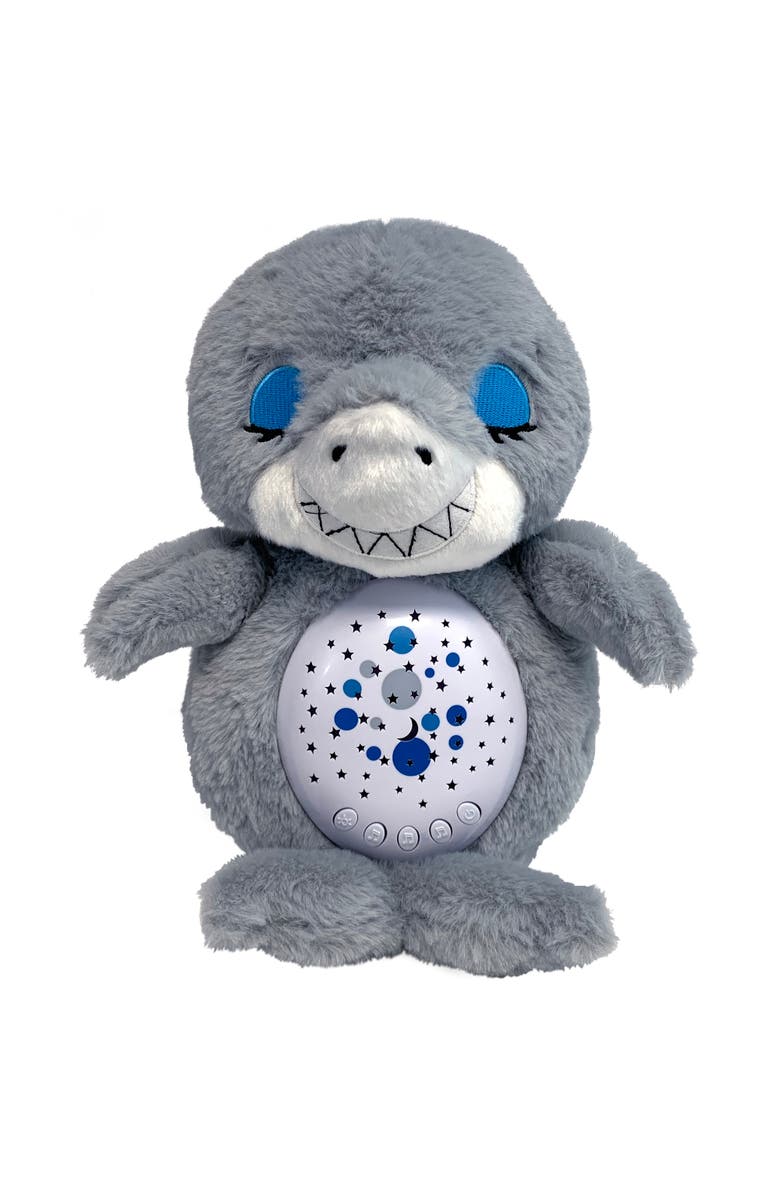 Happpy Nappers Lullabrites Sweet Dreams Shark Lights and Sounds Animal Plush, Main, color, Multicolored
