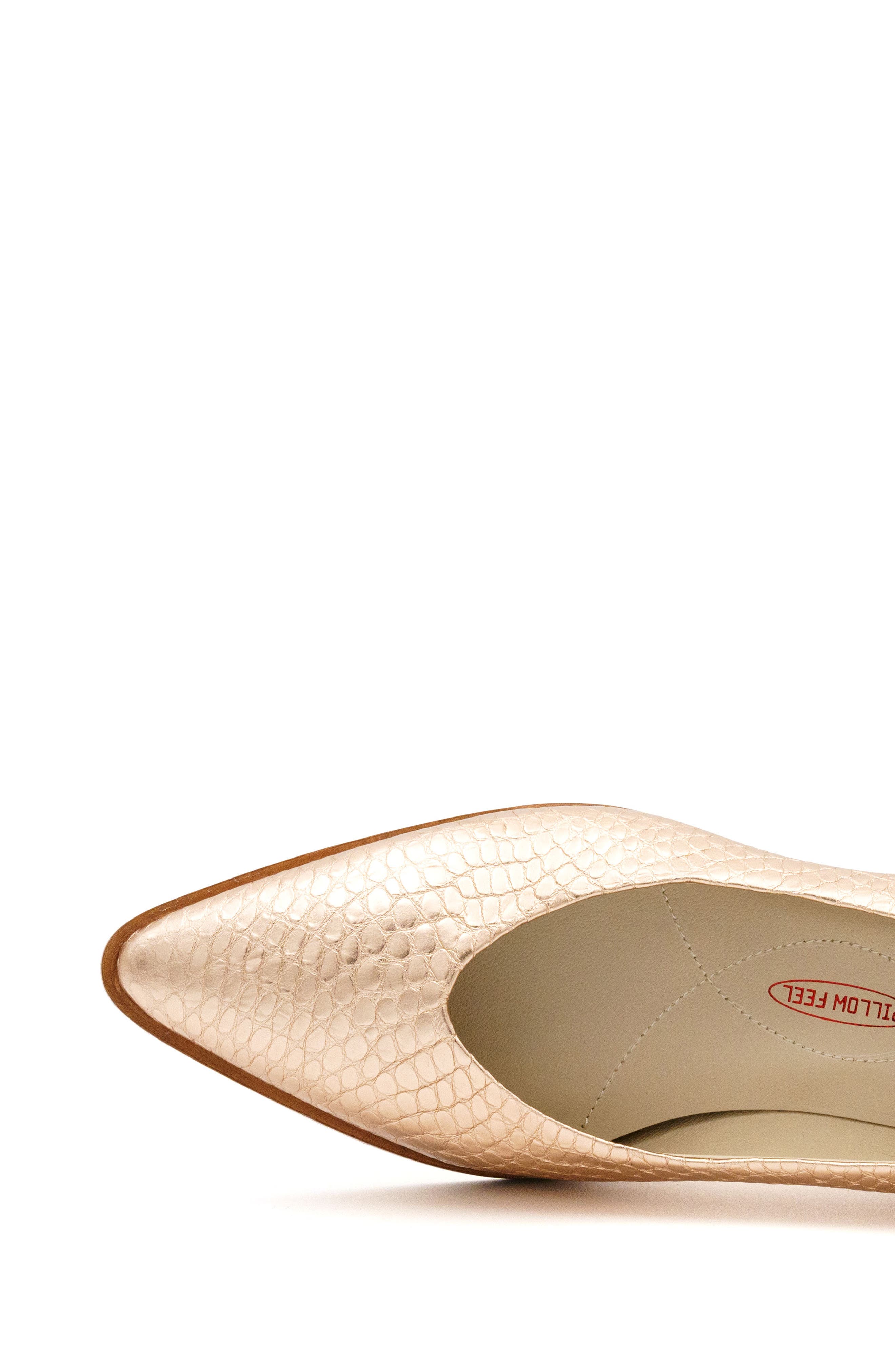 Amalfi by Rangoni Pacifico Pointed Toe Pump, Alternate, color, Rame Alabama