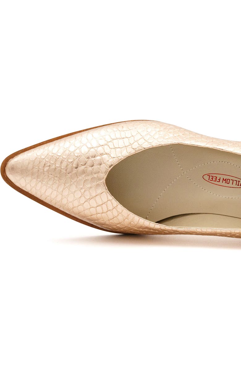 Amalfi by Rangoni Pacifico Pointed Toe Pump, Alternate, color, Rame Alabama