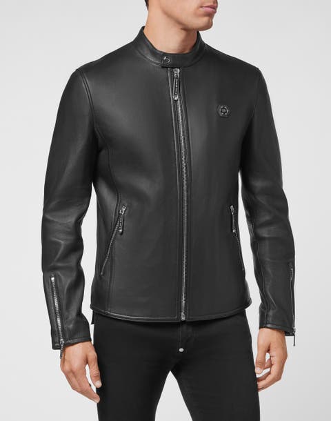 Leather Biker Men