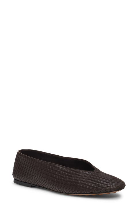 フラットシューズ BOTTEGA VENETA Woman Flat shoes Black 817519 V5DZ0 1000 Women's Designer Flats | Luxury Flat Shoes | Bottega Veneta® US