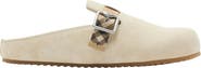 Burberry Check Suede Urchin Clogs