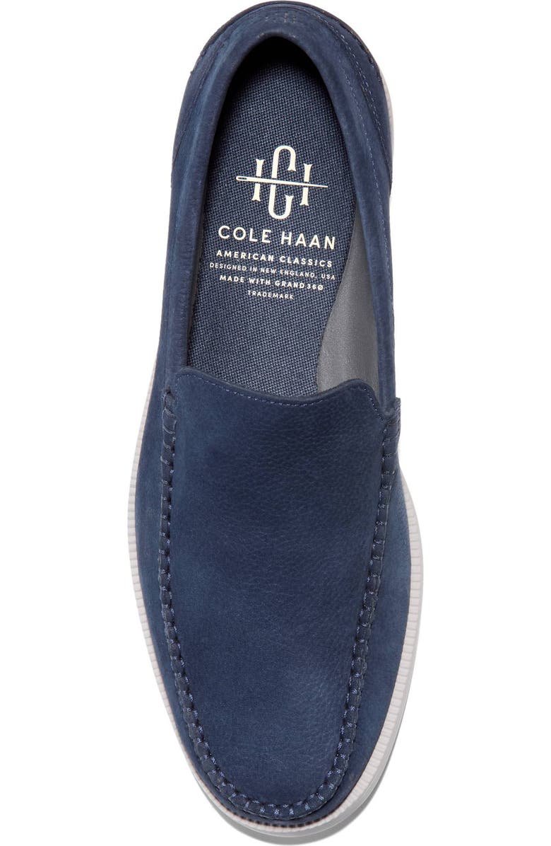 Cole Haan American Classics Hampton Loafer, Alternate, color, Big Dipper Nubuck / Ancient Sc