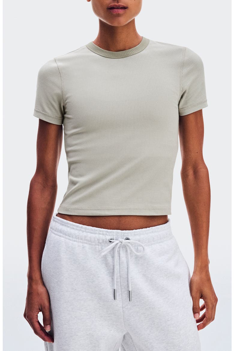 x Zendaya All Day Rib T-Shirt, Main, color, BRUME