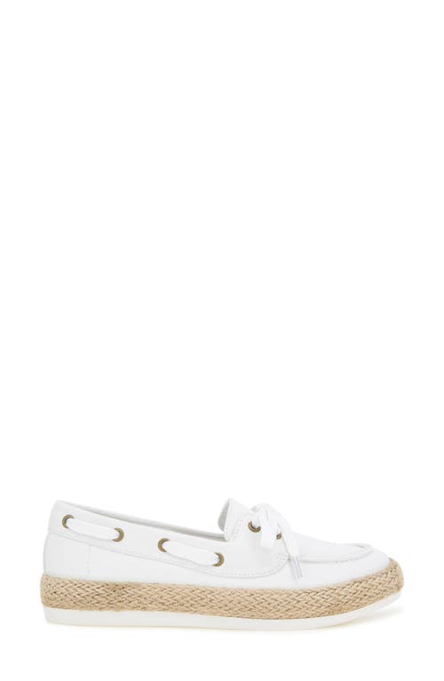 Esprit Netty Twill Slip-on Sneaker In White