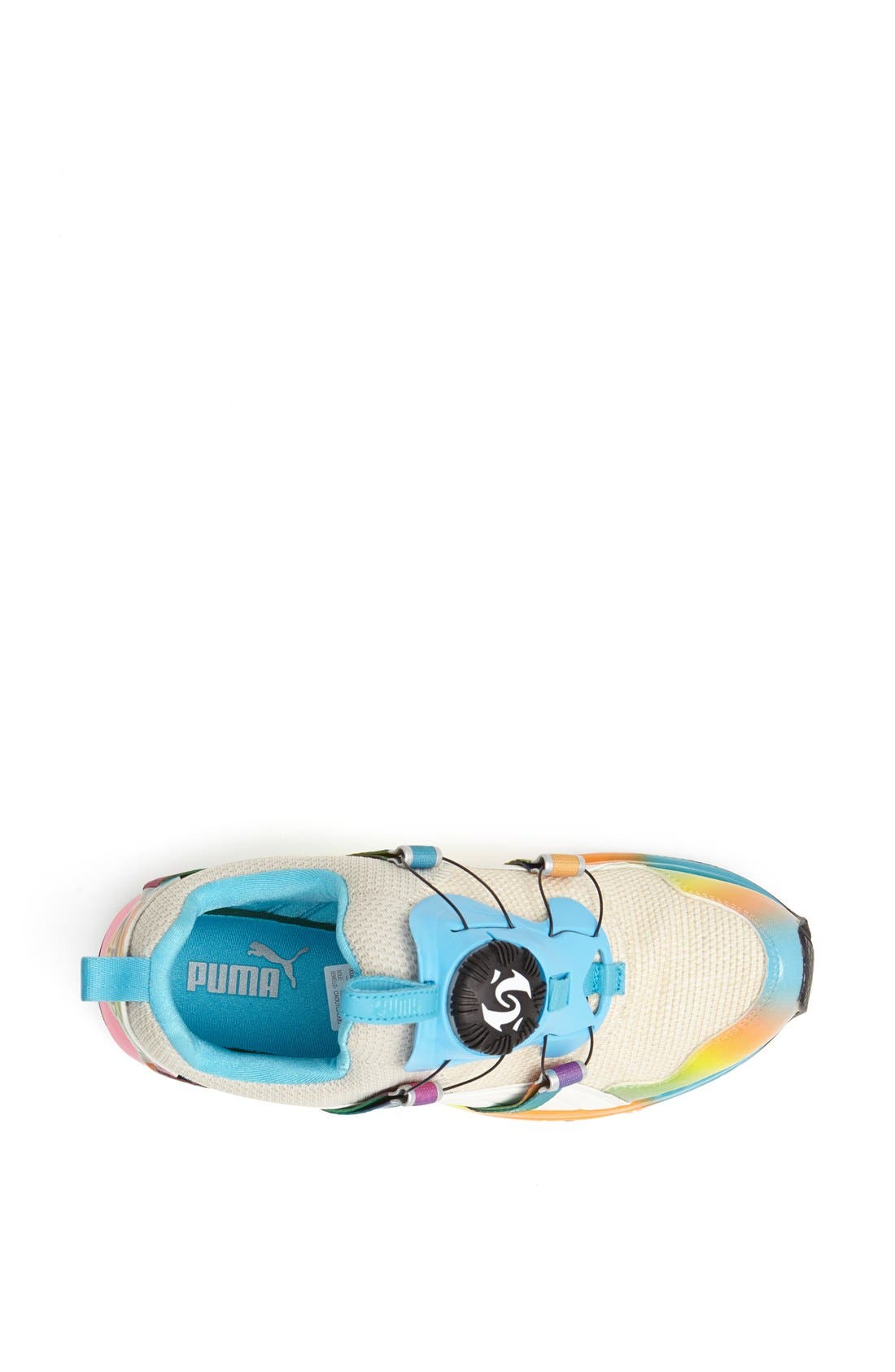 'Disc - Solange' Sneaker, Alternate, color, WHITE SWAN/ RAINBOW