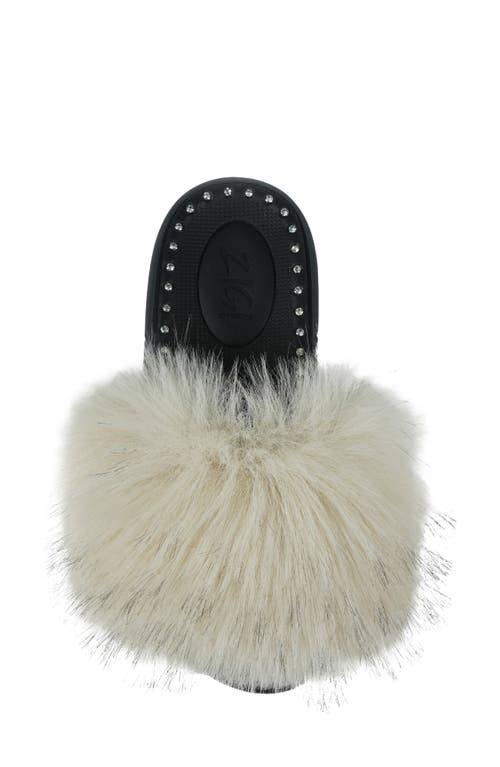 Shop Zigi Fabbi Faux Fur Platform Sandal