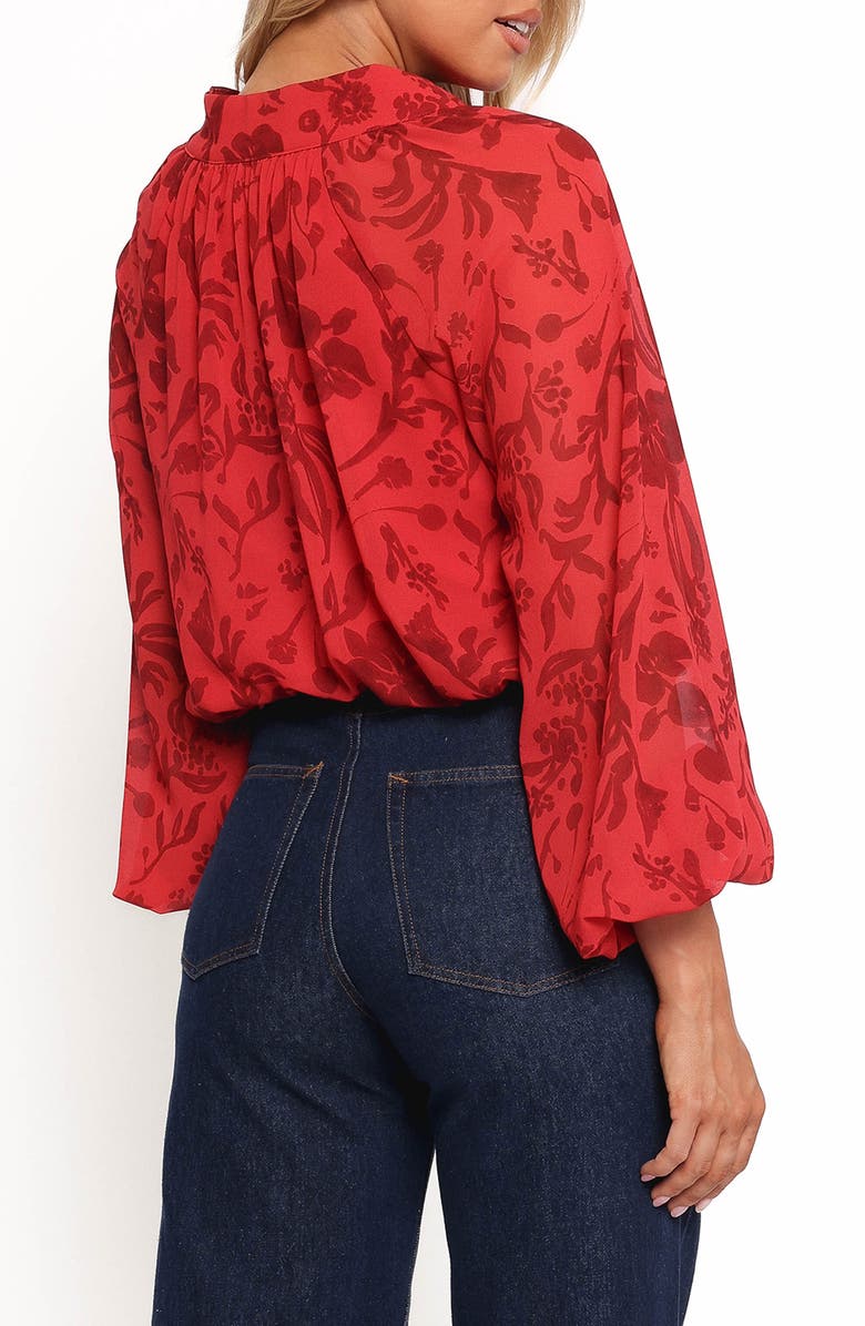 Petal & Pup Marni Floral Button-Up Shirt, Alternate, color, 