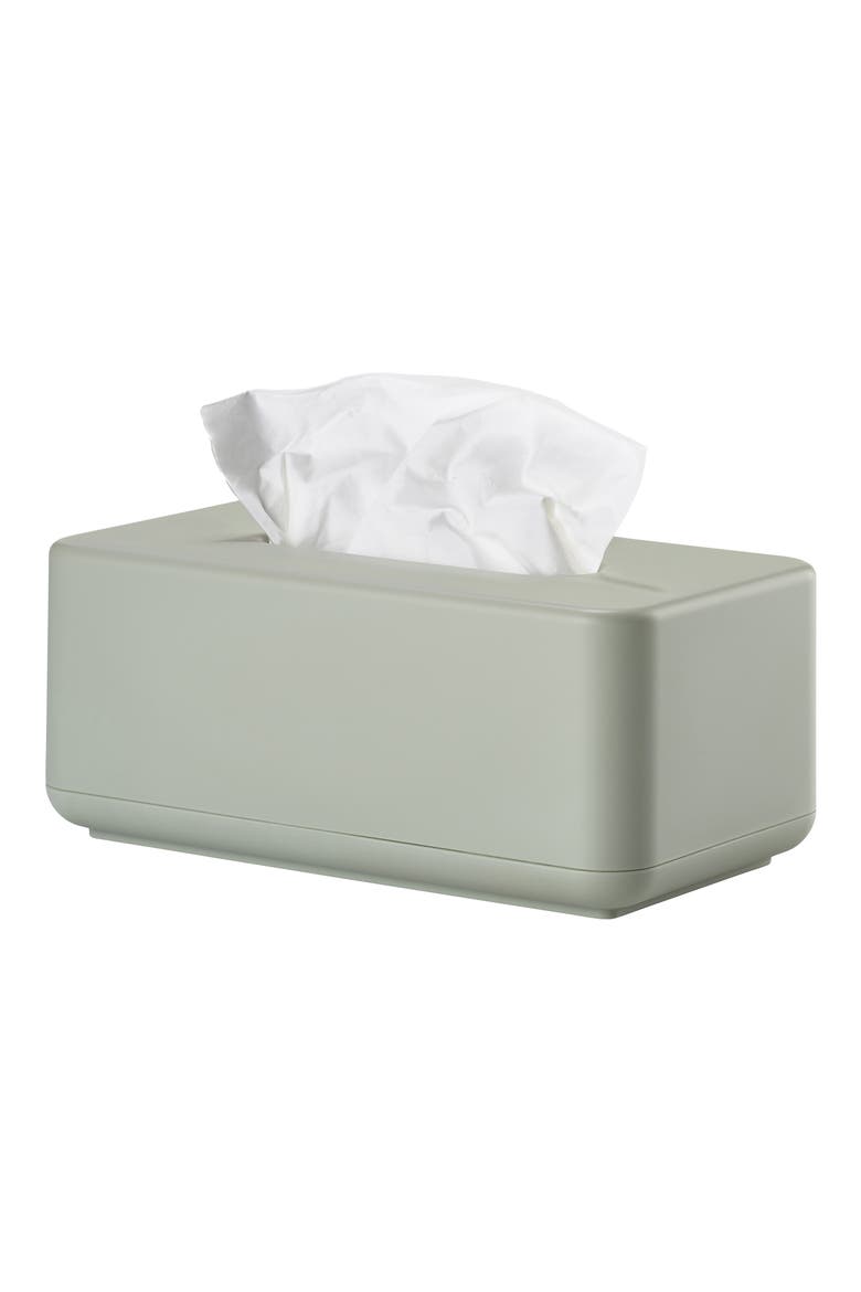 Ume Rectangular Tissue Box, Alternate, color, EUCALYPTUS
