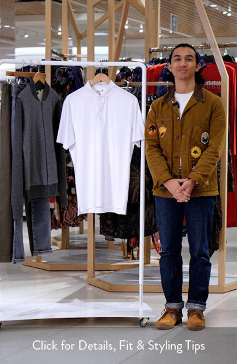 Tee Time Dot Print PREP-FORMANCE Golf Polo, sales video thumbnail